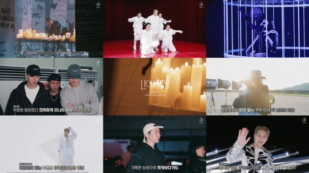 MONSTA X cheers Jooheon's first solo title 'Freedom' MV filming site