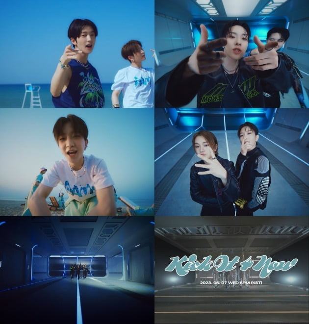 'Comeback D-1' TNX (The New Six), released a refreshing MV teaser
