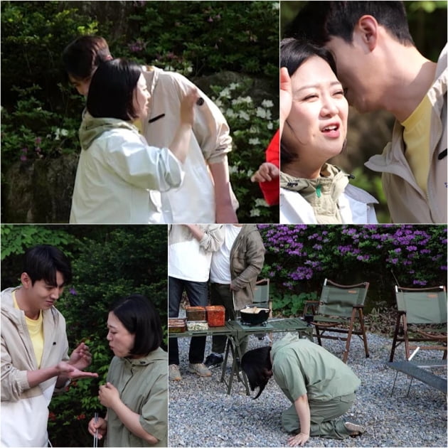 Kim Sook, '8 years younger than me' Lee Dae-hyung's mother and video call... discreetly large temple