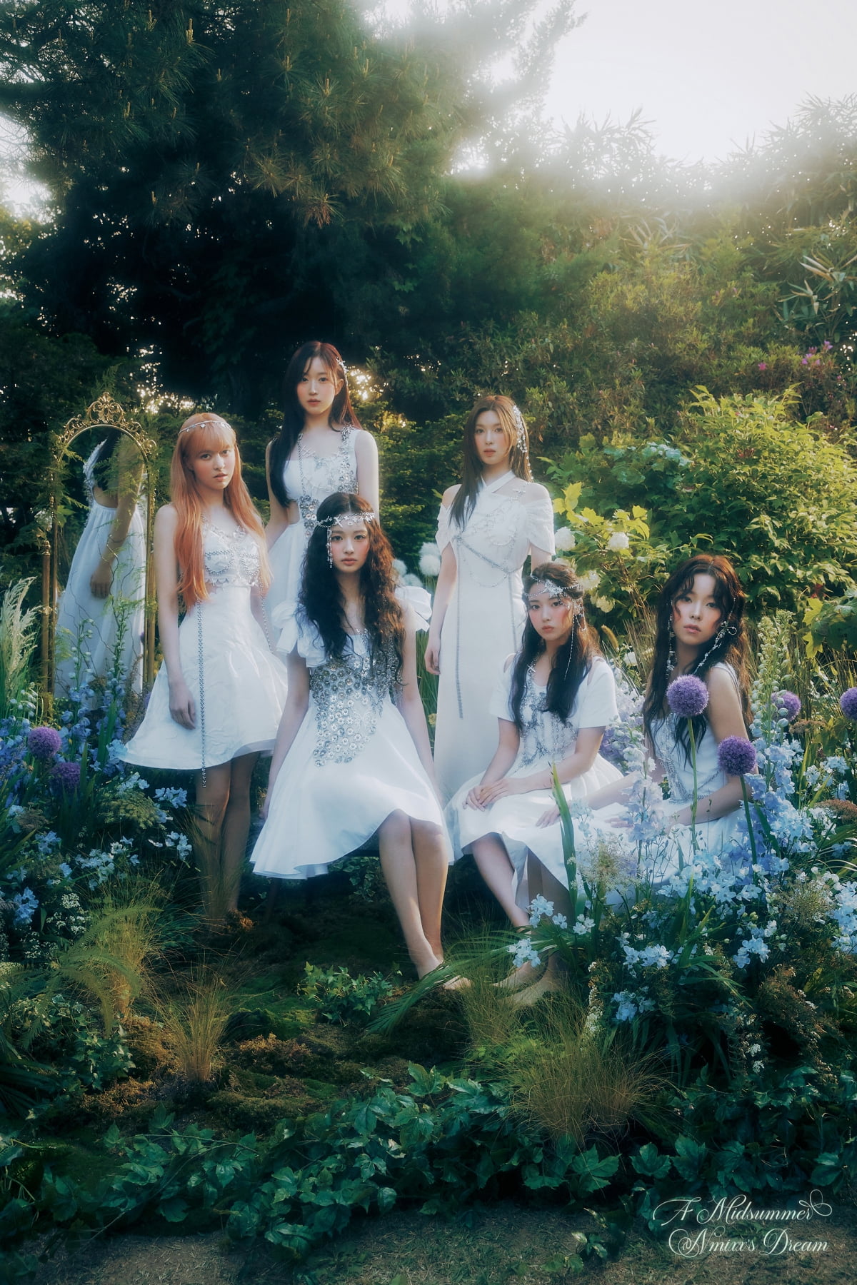 'July comeback' Enmix, forest fairy visual → dreamy atmosphere... Comeback anticipation up