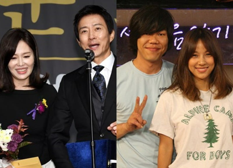 Danbi to a broadcaster who only cries for divorce... Choi Soo-jong and Ha Hee-ra, → Lee Hyo-ri and Lee Sang-soon couples in love