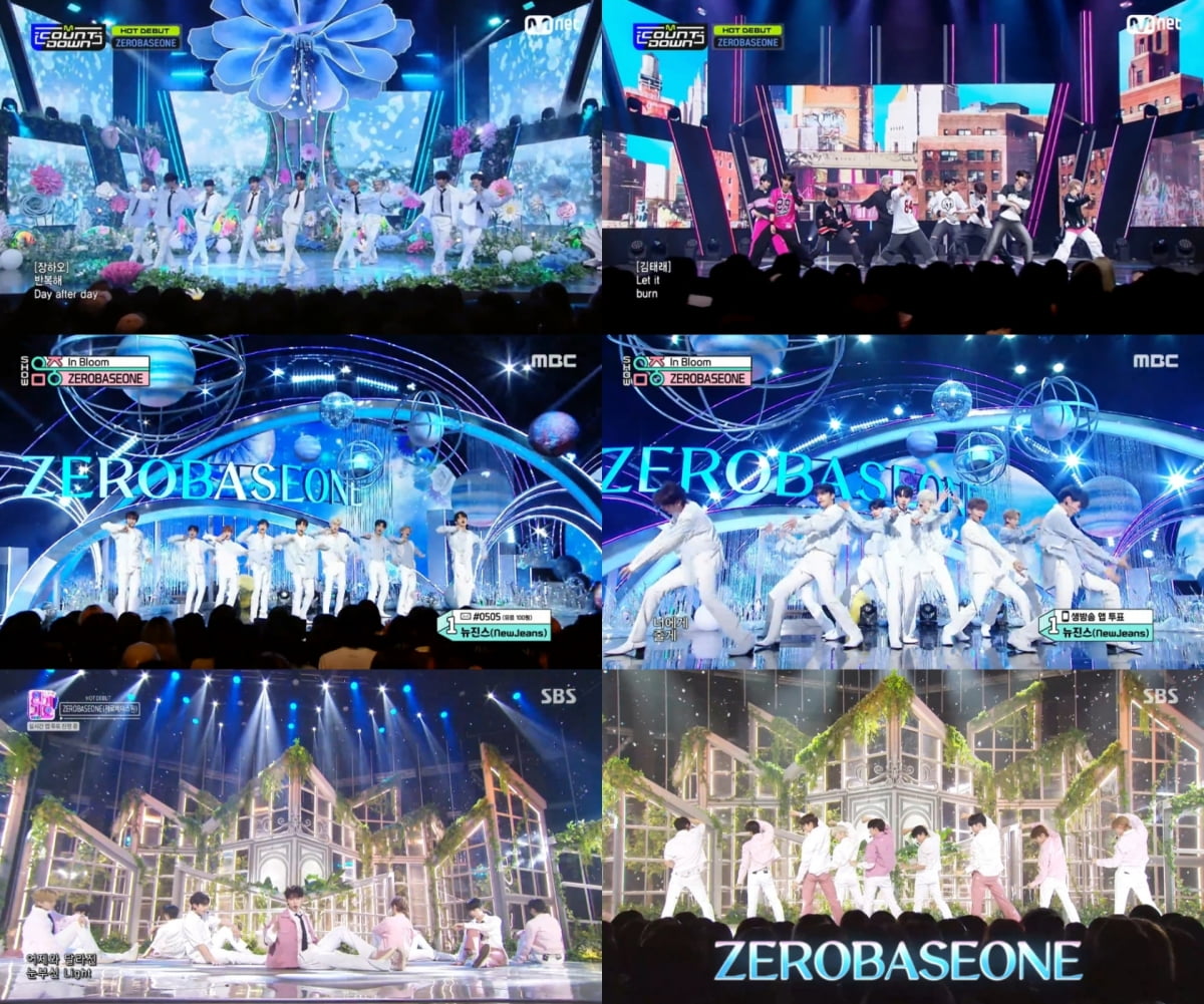 ZeroBase One successfully completed the first week of 'YOUTH IN THE SHADE'