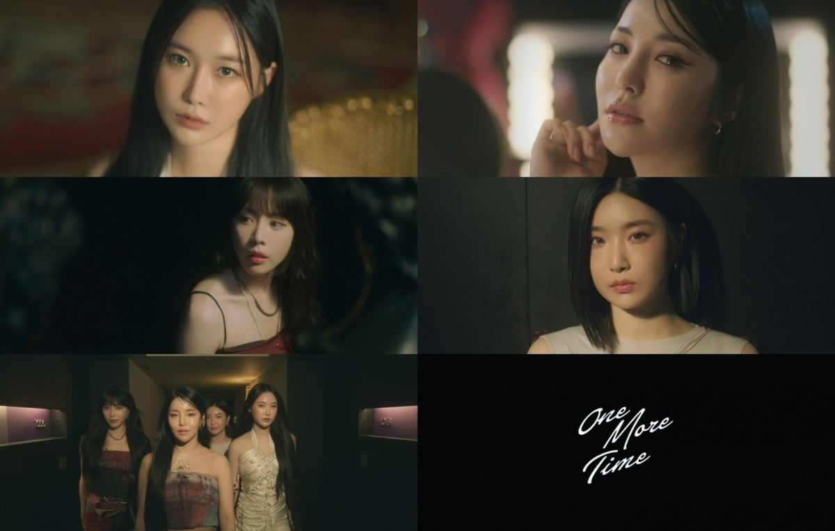 BBGIRLS showed off their mature singing skills through the teaser video for 'One More Time'.