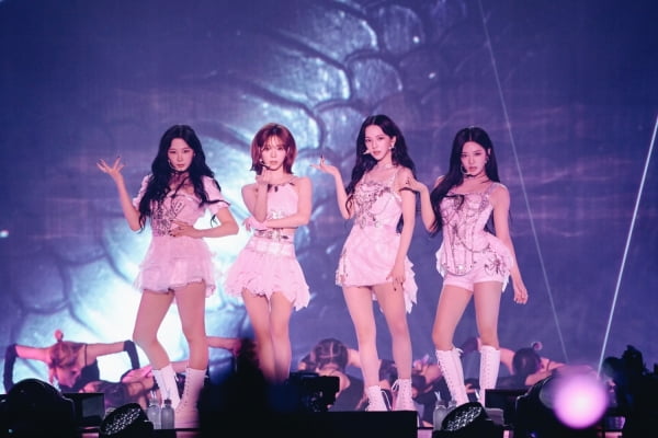 Girl Group Aespa performed in Tokyo Dome for the shortest period of time as an overseas singer