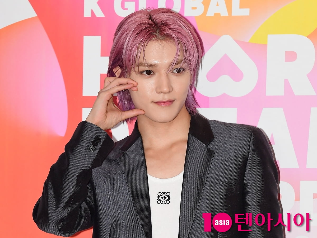 [TEN포토] NCT 태용 '조각같은 이목구비'