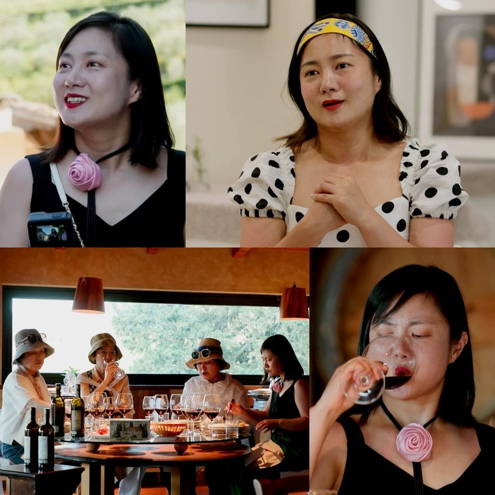 Is Park Narae's stepdad the owner of an Italian winery?