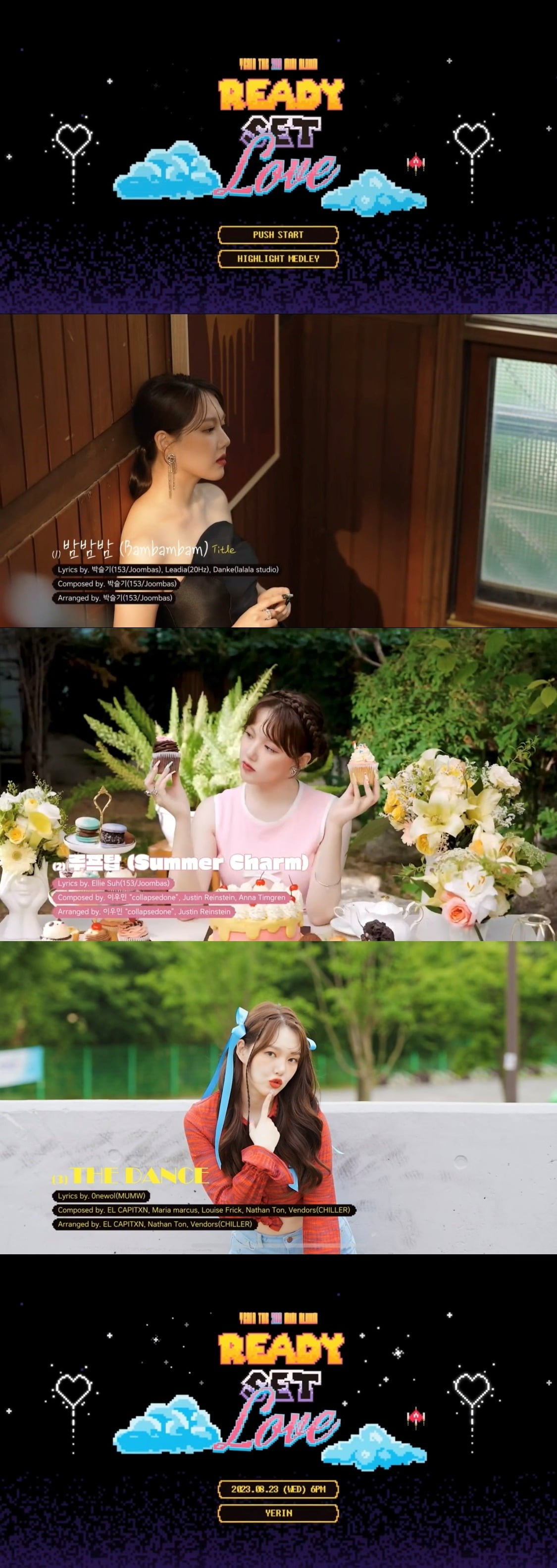 Yerin released a highlight medley