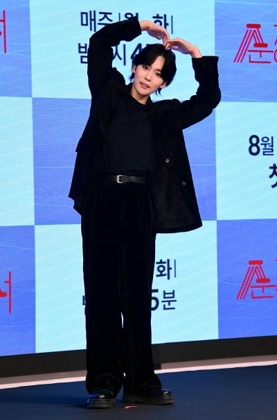 [TEN포토] 김진우 "가수 이전에 배우의 꿈을 갖고 있었다"