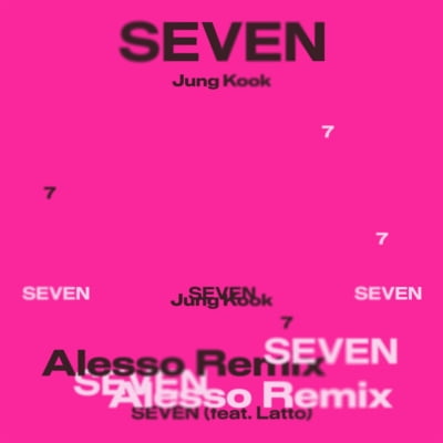 방탄소년단 정국, 25일 ‘Seven (feat. Latto) - Alesso Remix’ 발표