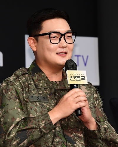 [TEN포토] 김민호 "신병2는 더 큰 부담감으로 다가왔다"