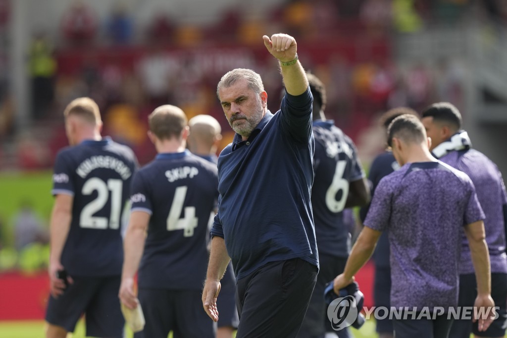 토트넘 포스테코글루 감독, '축구 스타일 지킨다' 공언