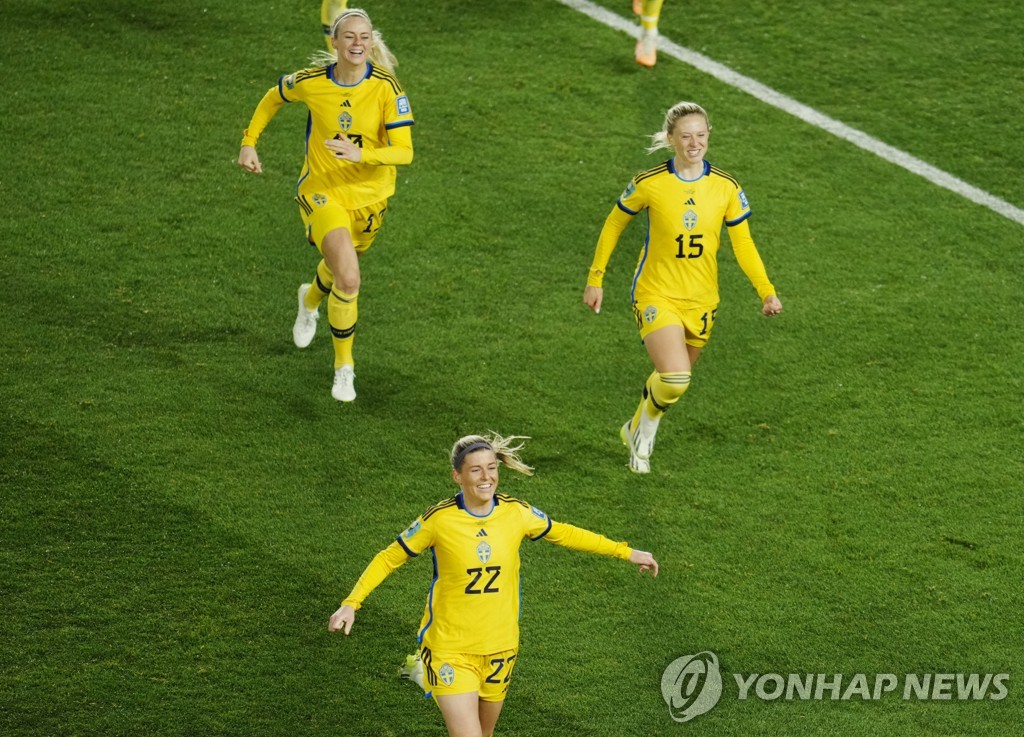 [여자월드컵] 스페인, 스웨덴 2-1 꺾고 결승 선착…막판 '10분의 스릴러'