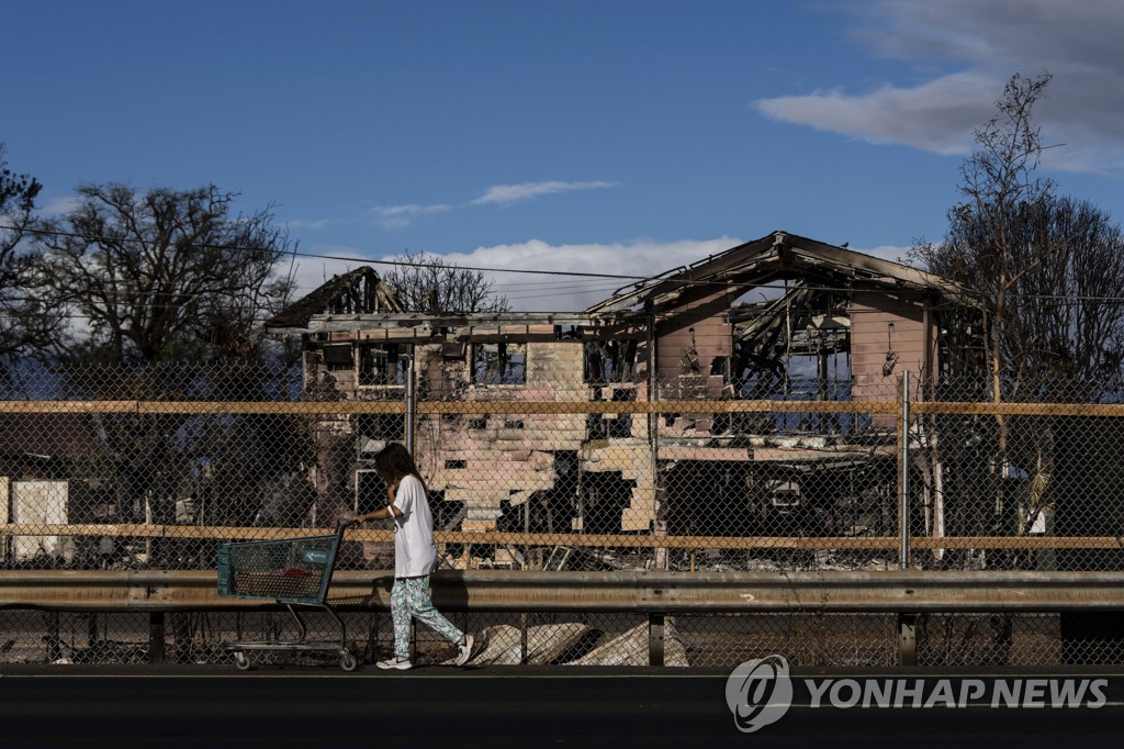 하와이 산불 2주째…당국 "실종자 850명, FBI와 조사"