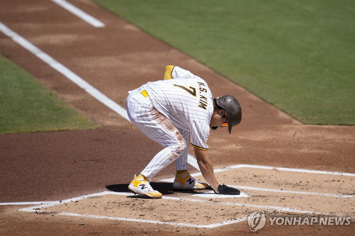 김하성, 2년 연속 '2루타 20개' 달성…결승 득점까지