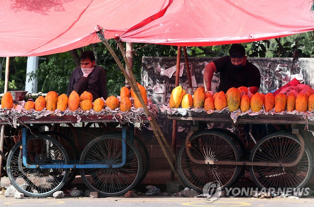 "어디로 가야 하죠?"…G20에 쫓겨나는 인도 뉴델리 노점상들