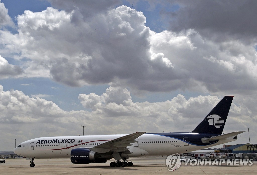 멕시코 최대항공사 "한국-멕시코 직항 내년 5월 재개 강력 희망"