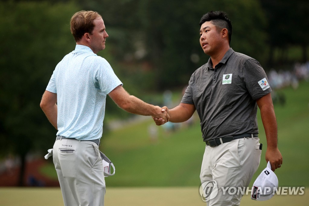 안병훈, PGA 투어 윈덤 챔피언십 준우승…우승은 글로버