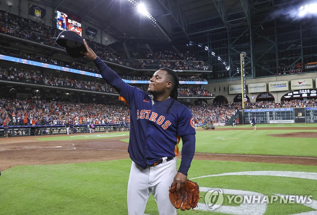 MLB 휴스턴 발데스, 구단 좌완으로는 첫 노히트 노런 달성