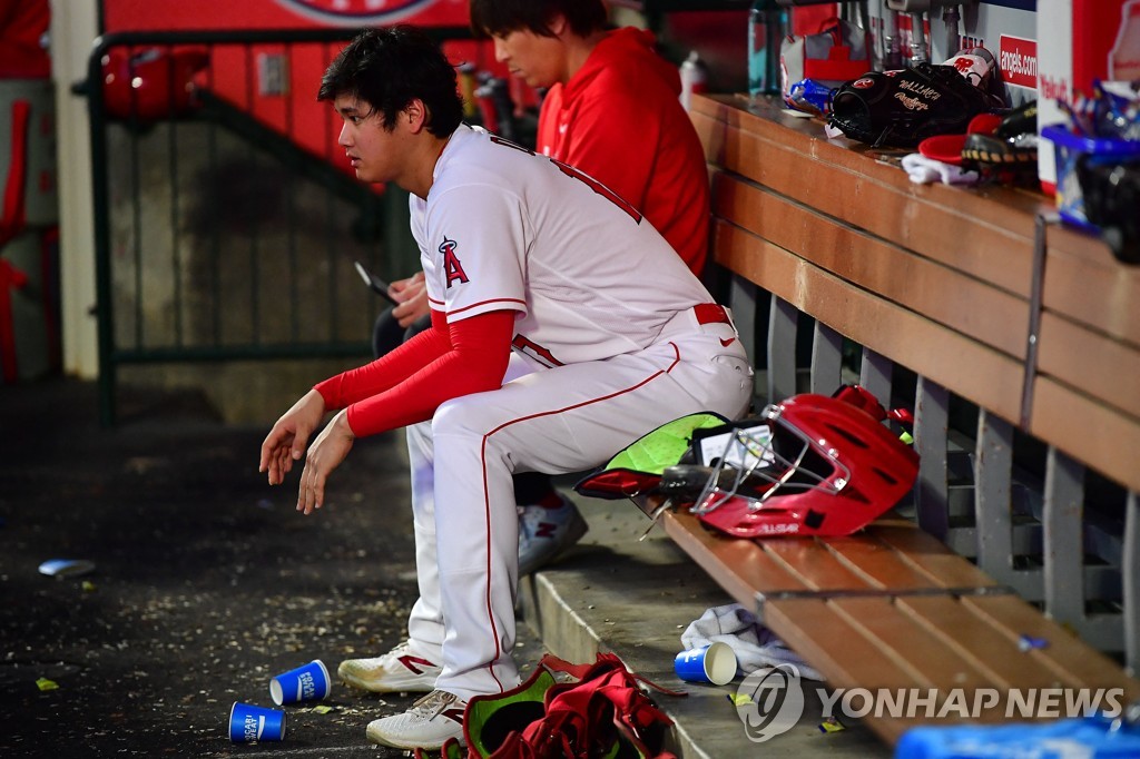 '40홈런 선착·6OOK' 오타니 "손가락 괜찮아…내일도 뛰고 싶다"(종합)