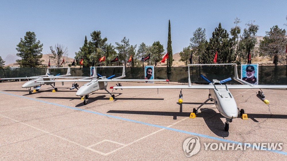 영국, 이란 무인기 제조사 등 25곳 제재…러 군 공급업체들