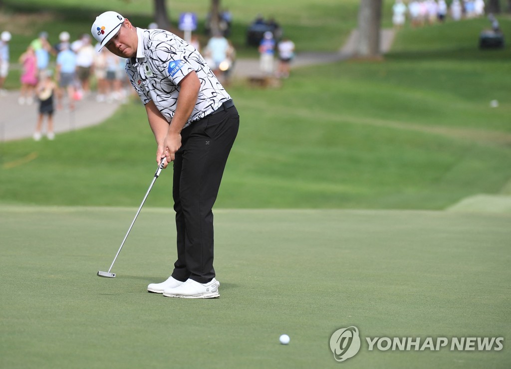 김주형·임성재, PGA 투어 PO 1차전 3R 공동 6위…선두와 5타 차