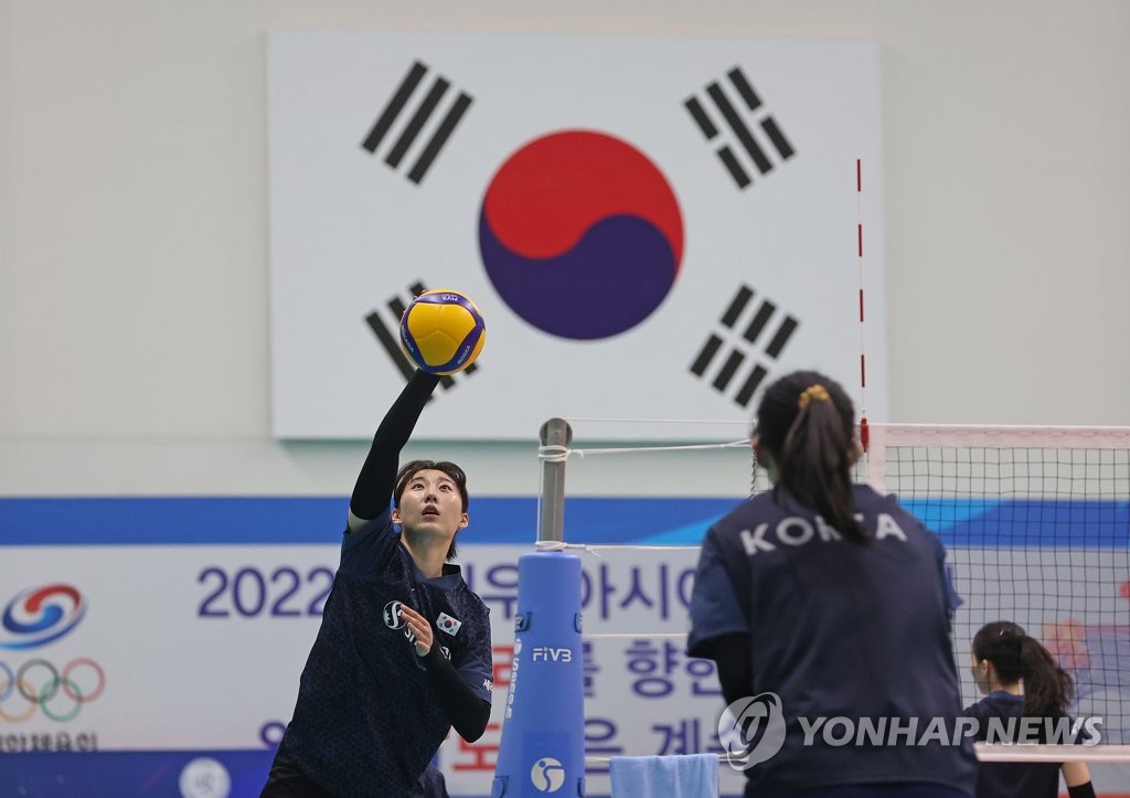 한국 여자배구 아시아선수권 출전 엔트리 14명 확정