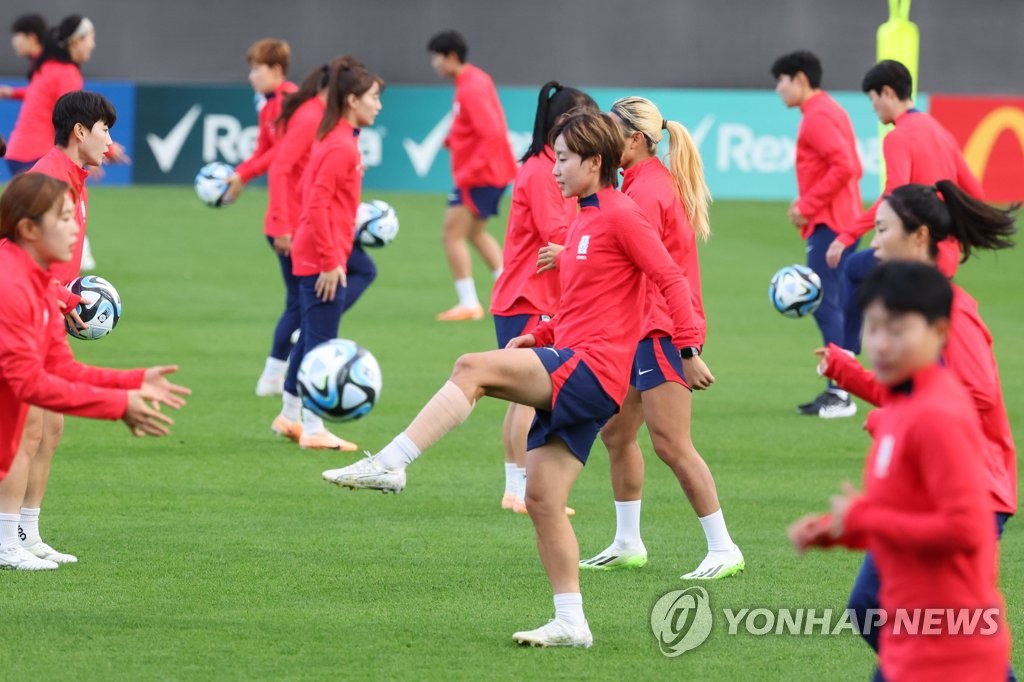 [여자월드컵] '세계 2위' 독일전 앞둔 벨호…핵심 수비수 임선주, 훈련엔 복귀