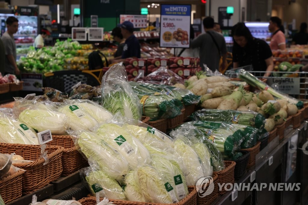 배추 도매가 한달새 160.7%↑…태풍 피해에 더 오를듯