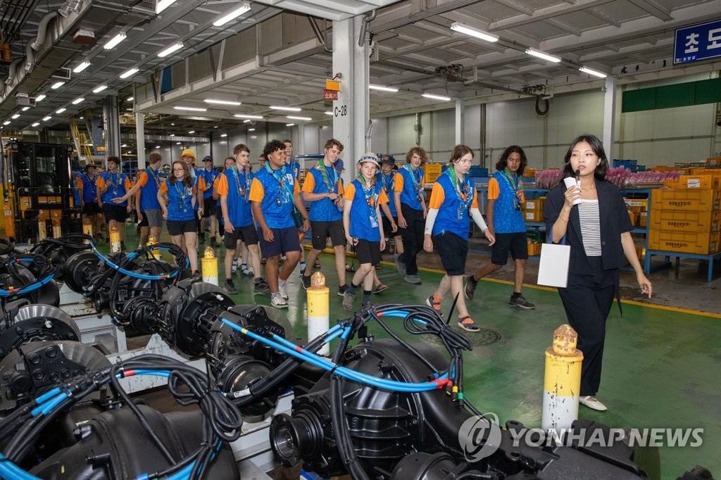 기업들, 사업장 견학프로그램 가동…잼버리 지원 이어간다