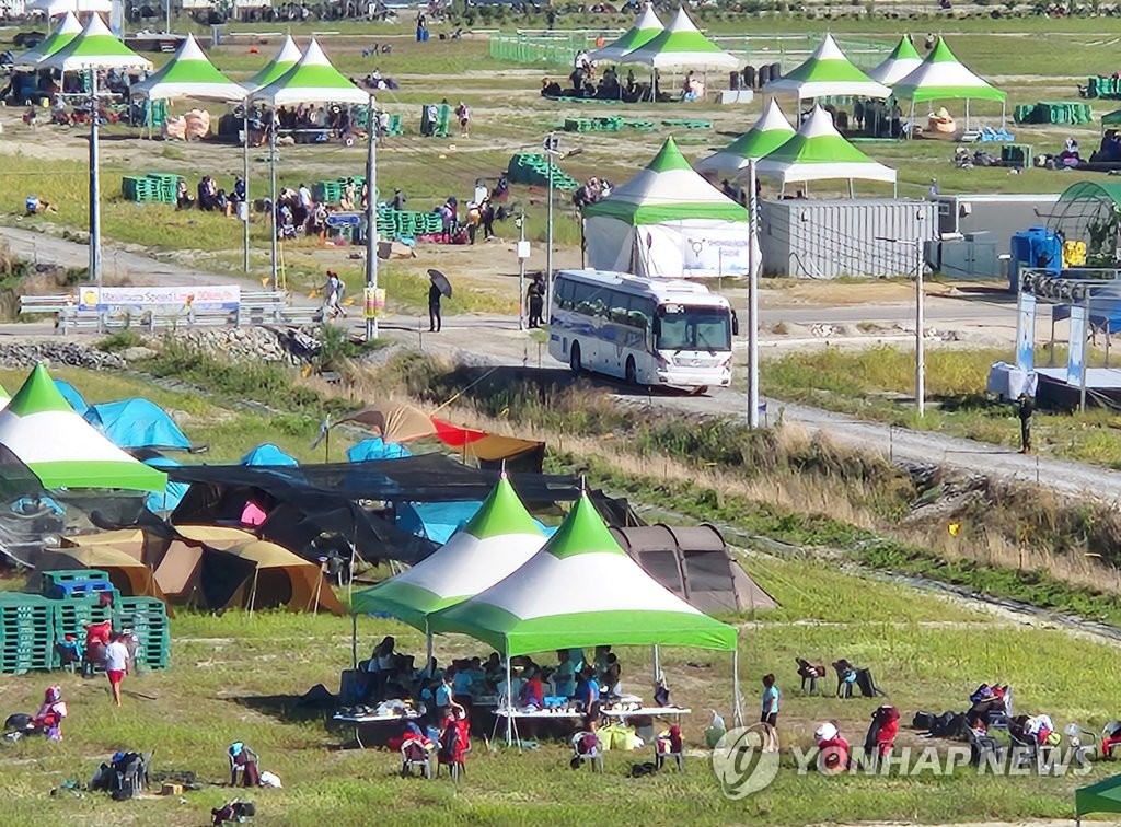 고성·새만금 잼버리 왜 그렇게 달랐나…"숲과 매립지 차이"