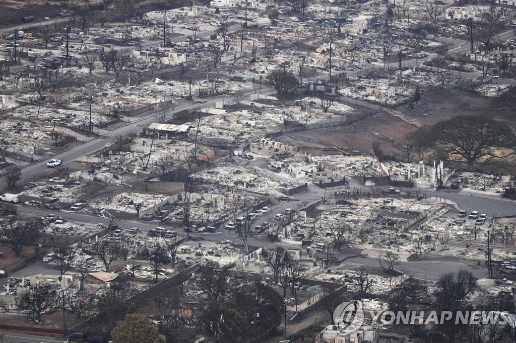 9년전부터 울린 경고음 묵살…하와이 산불 참사, 커지는 인재 논란