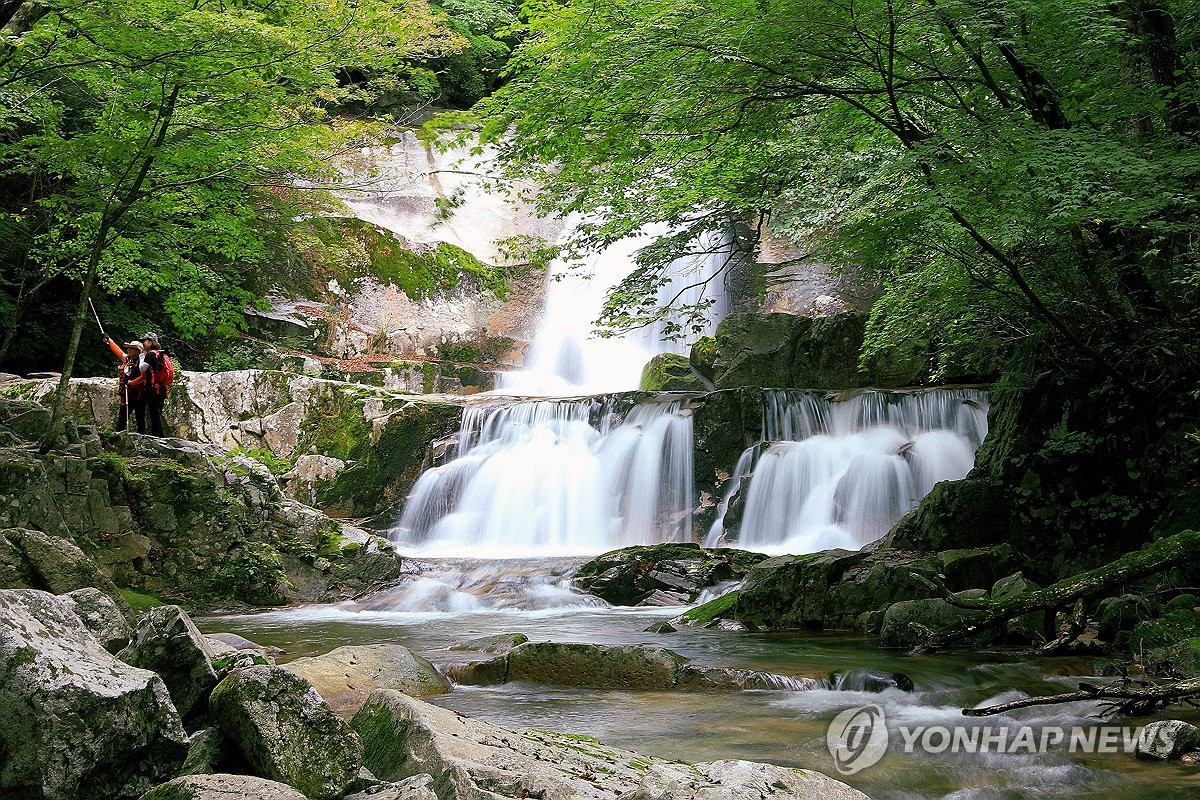 '가는 여름 아쉬워'…바다·산·물놀이장 막바지 피서 인파