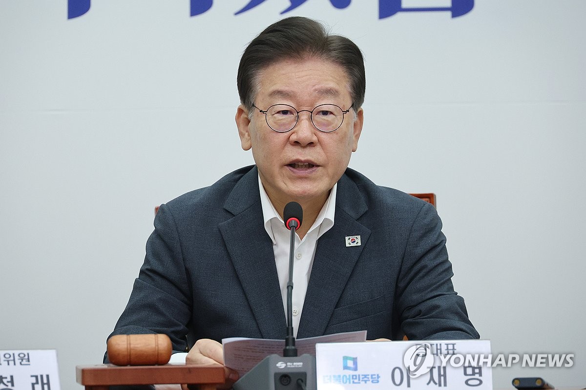 민주 "이재명 '9월 국회 본회의 없는 주 출석' 檢에 통보"(종합)