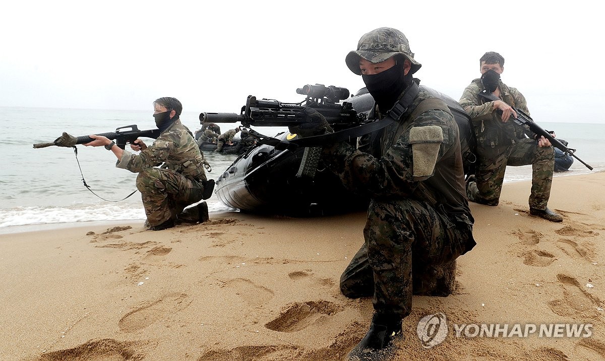 한미 특전사, 해상침투 훈련…"연합 특수작전 능력 강화"