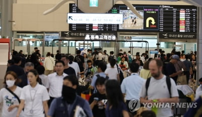  제주공항 오후 6시30분 이후 항공편 '모두 결항'