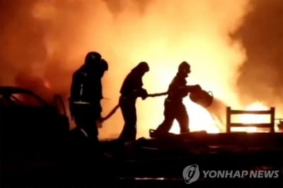 러 다게스탄 공화국 주유소 폭발 후 화재…30명 이상 사망