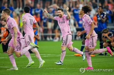 메시의 마이애미, US오픈컵 축구대회도 결승 진출…메시 2도움