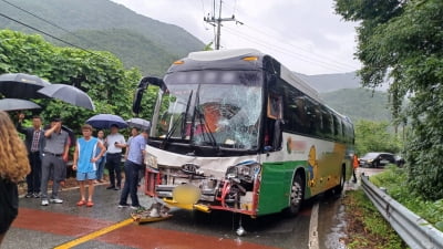 [속보] 순천서 잼버리 스위스 대원 태운 버스 교통사고