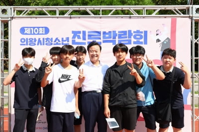 의왕시, 부곡체육공원에서 '지역 중.고교 1학년 대상' 청소년진로박람회 개최