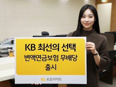 KB라이프, 파생결합증권 투자해 수익성 높인 변액연금 출시