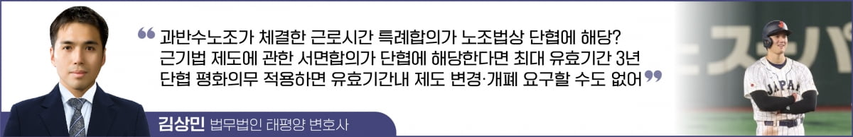 '투타 겸업' 오타니 쇼헤이와 과반수 노조