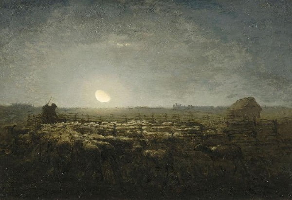 목장의 양떼(1872). /오르세 미술관 소장