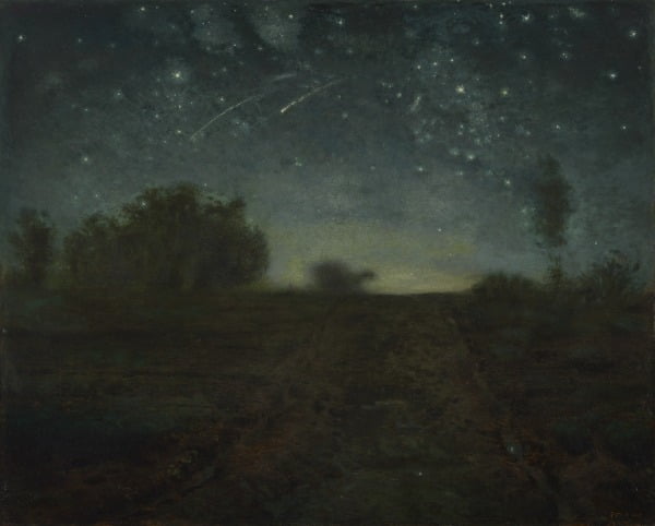 별이 빛나는 밤(1850~1865). /예일대 미술관 소장