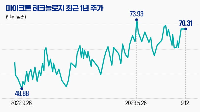 미국 메모리 반도체의 자존심…중국 규제가 '오히려 호재'인 이유는 [글로벌 종목탐구]