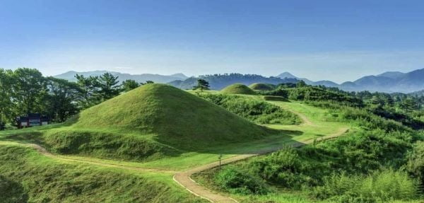 경남 함안 말이산 온라인카지노추천. 문화재청 제공.