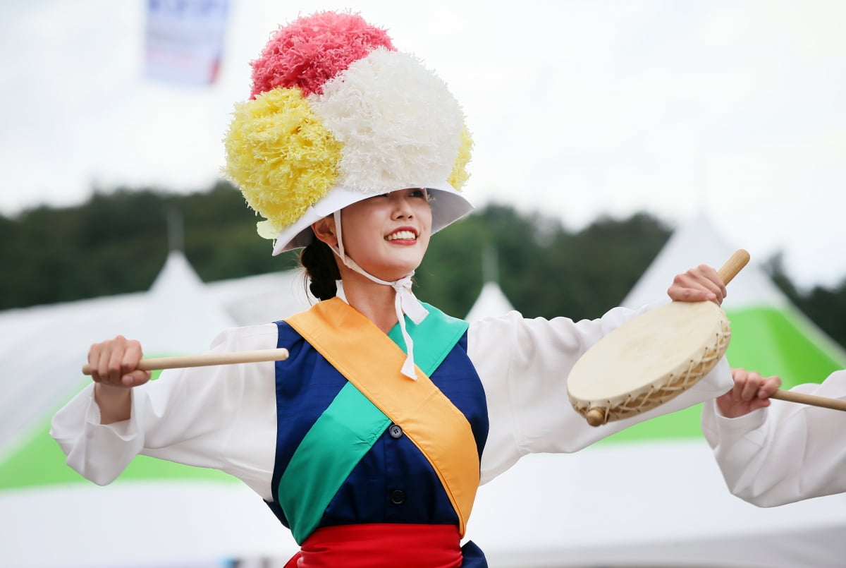 [포토] 제3회 평창농악축제 개막