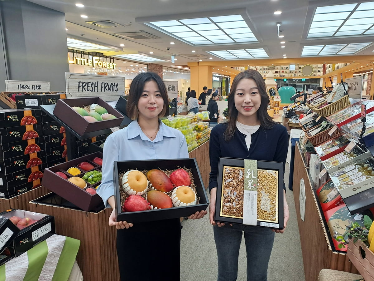 신세계사이먼, '사이먼 기프트샵' 열고 명절 선물세트 판매