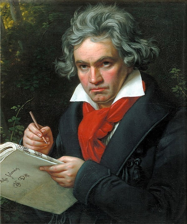 작곡가 루트비히 판 베토벤.