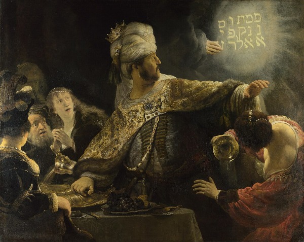벨사살의 연회(1635)./ 런던 내셔널갤러리