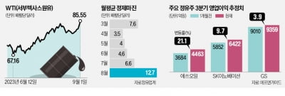 "유가 더 오른다"…정유주 '들썩' 항공주 '털썩'